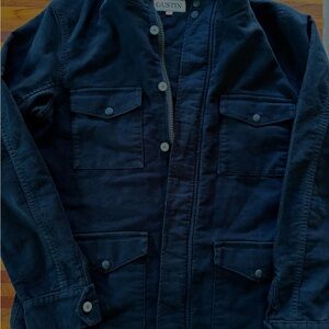 Gustin Black Bomber Jacket